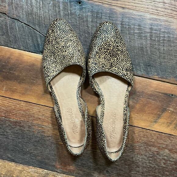 MADEWELL The Marisa d’Orsay Flat in Spotted Calf Size 7 - Picture 4 of 9